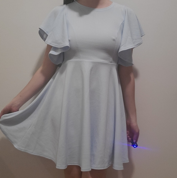 A Line Swing Flared Skater Cocktail Party Dress - Picture 6 of 16